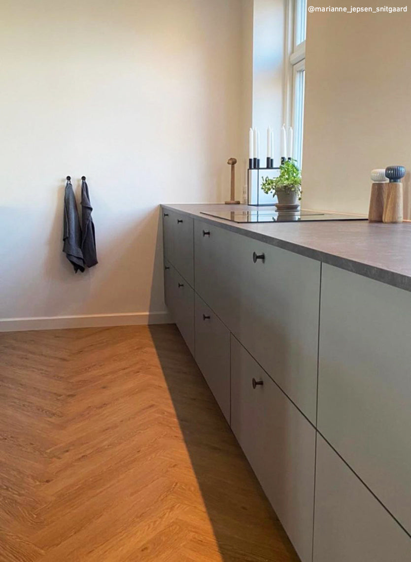 København møbelknop, Ø 75 mm, bronze / bruneret messing • Chr. Jørgensen - Copenhagenhomedesign