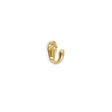 Linköping coat hook, polished lacquered brass, 36 mm