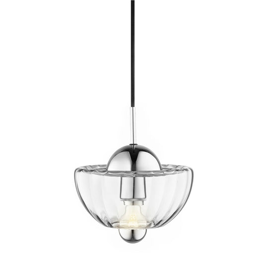 Lotus pendant light, clear • Design by Us