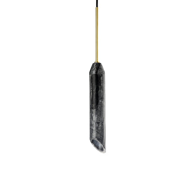 Marble Art pendant light, charcoal • Design by Us