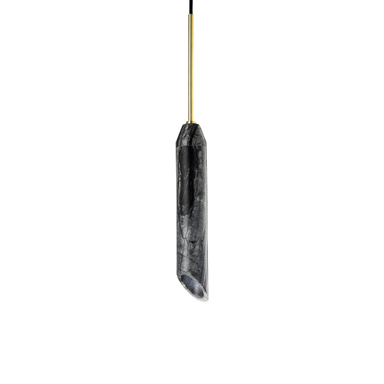 Marble Art pendant light, charcoal • Design by Us