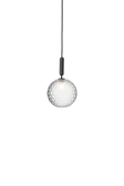 Miira 1 Large pendant light, rock grey / optic clear • NUURA
