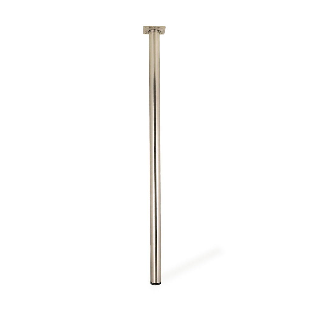 Multi ben i børstet stål i Ø30 mm. (1 sæt = 4 stk.) - Copenhagenhomedesign