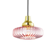 New Wave Optic pendant light, rose • Design by Us