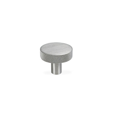 Østerbro diamond-cut cabinet knob in stainless steel look • Chr. Jørgensen