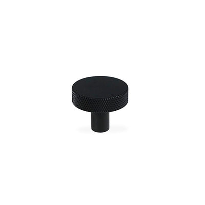 Østerbro diamond-cut cabinet knob in black • Chr. Jørgensen