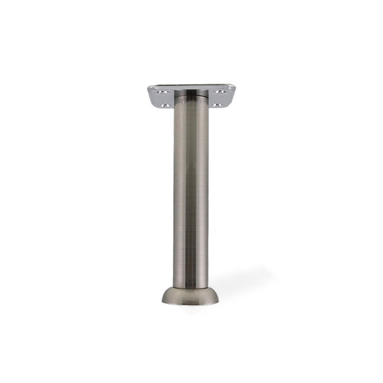 Adjustable furniture legs in brushed steel, 150–160 mm – set of 4
