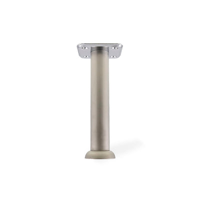 Adjustable furniture legs in matt nickel-plated steel, 150–160 mm – set of 4