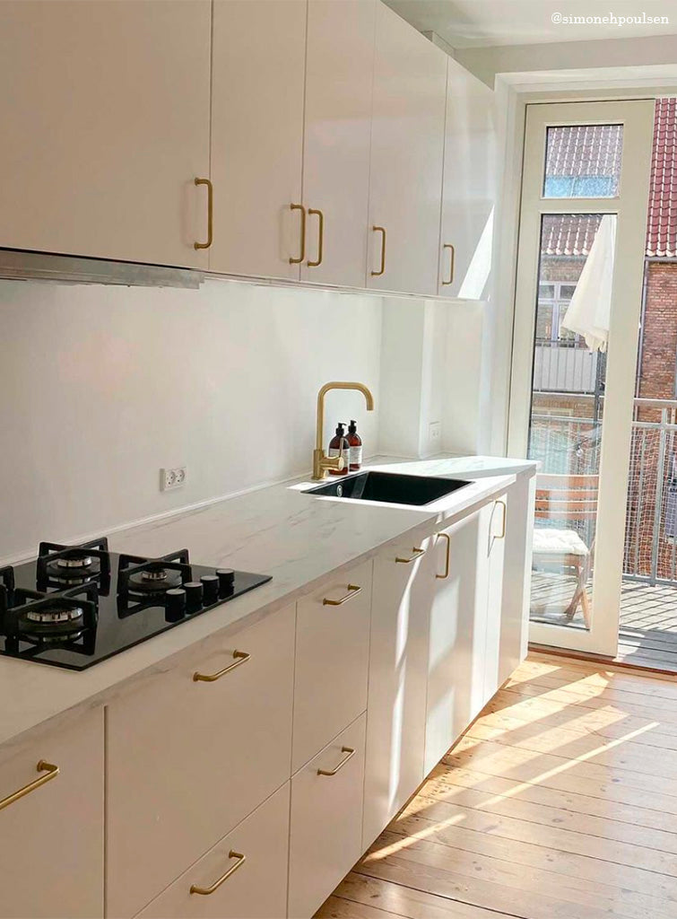 Greb m. løse fødder i børstet messing m. mat lak - Rungsted • Chr. Jørgensen - Copenhagenhomedesign