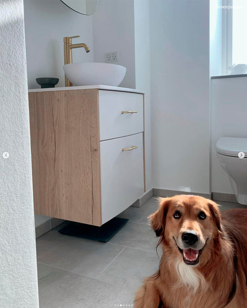 Greb m. løse fødder i børstet messing m. mat lak - Rungsted • Chr. Jørgensen - Copenhagenhomedesign