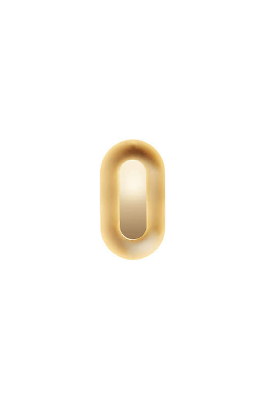 Sasi Small wall light, brass • NUURA