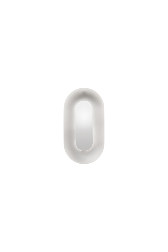 Sasi Small wall light, silver • NUURA