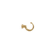 Södermalm hook, polished lacquered brass, 36 mm