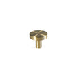 Vesterbro cabinet knob, lacquered brushed brass, Ø30 mm • Chr. Jørgensen