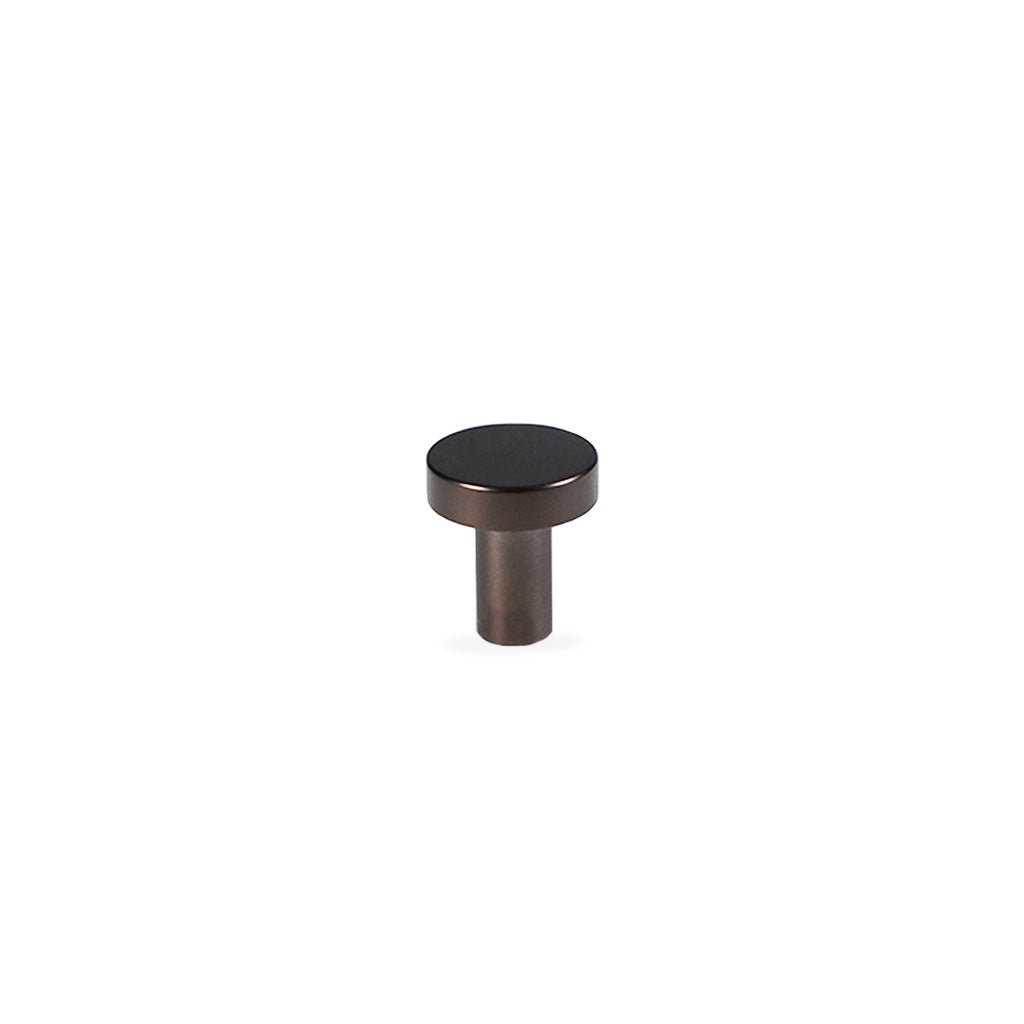 Møbelknop i bronze / bruneret messing, 22 mm - Vesterbro • Chr. Jørgensen - Copenhagenhomedesign