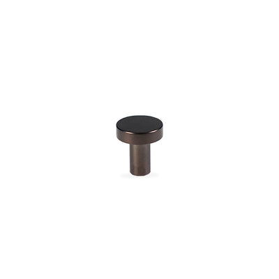 Vesterbro cabinet knob, bronze / browned brass, Ø22 mm • Chr. Jørgensen