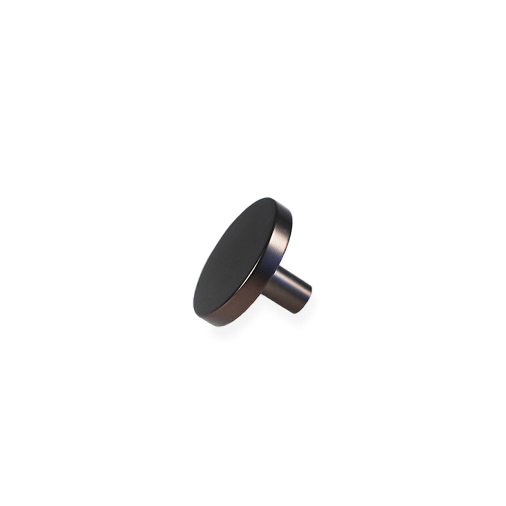 Møbelknop i bronze / bruneret messing, 40 mm - Vesterbro • Chr. Jørgensen - Copenhagenhomedesign