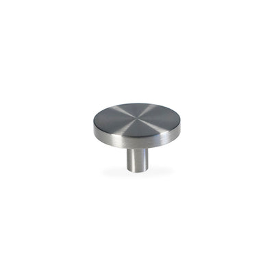 Vesterbro cabinet knob, stainless steel look, Ø40 mm • Chr. Jørgensen