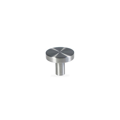 Vesterbro cabinet knob, stainless steel look, Ø30 mm • Chr. Jørgensen
