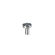 Vesterbro cabinet knob, stainless steel look, Ø22 mm • Chr. Jørgensen