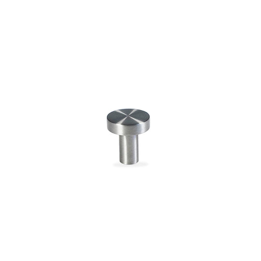 Vesterbro cabinet knob, stainless steel look, Ø22 mm